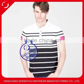 high quality lycra men polo shirts