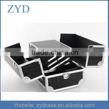 Aluminum Black Pro Beauty Case Folding Makeup Bag ZYD-HZ101010