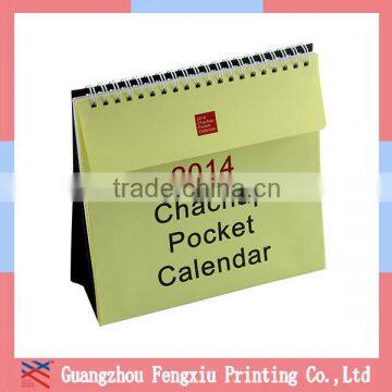 Service Guangzhou Fashion Reminder Color 2015 Desktop Calendar