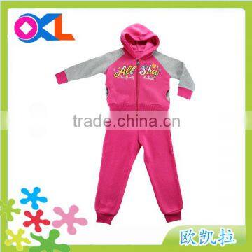 Zhejiang famous OEM manufacturer baby girls chevron clothing sets with ruffle