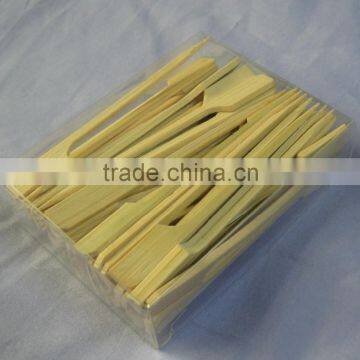 Bamboo Flat Skewer for BBQ With 20cm, 25cm, 30cm Long Size, Food Safe Bamboo Stick Most Popular Supplier's Choi photo-3