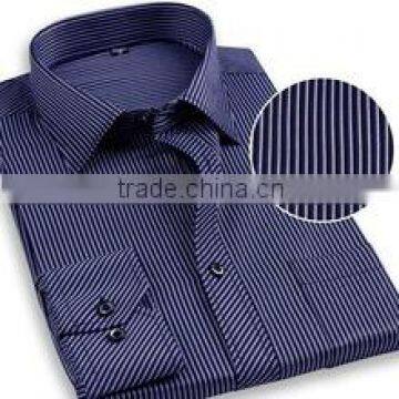 2015 Latest Design Mens Long Sleeve White Cotton Sateen Dress Shirt photo-3