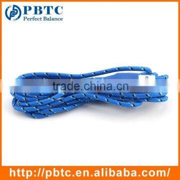 2M Blue Braided Data Sync Charger USB Cable For Mobile Phone