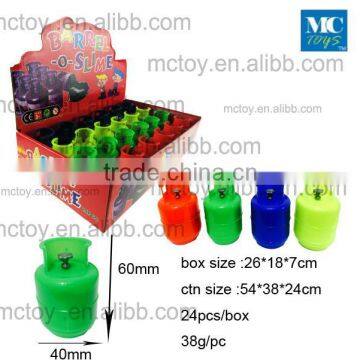 Gas cylinders Boucing and noddle putty plastilina de tanque a gasolina