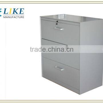 2016 hot sale steel storage 3 drawers filing cabinets