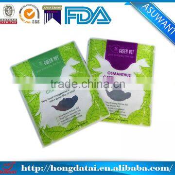 Three Side Seal Mini Paper Bag for Tea With Customized Logo Printing Supplier's Choice