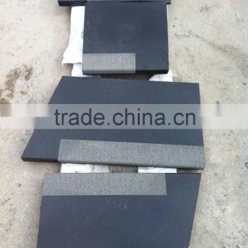 Black Basalt Tread Irregular Bluestone Tread for Project