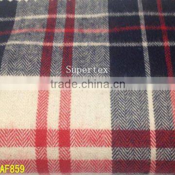 21*21 80*70 100%cotton Yarn Dyed Flannel Fabric for Shirt With Ready Bulk photo-3