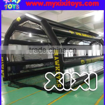 Outdoor inflatable batting cage for sale, baseball batting exercise inflatable cage