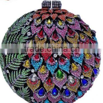 CB0115 2015 Top Fashion Luxury Rinestone African Handbag for Party Wedding