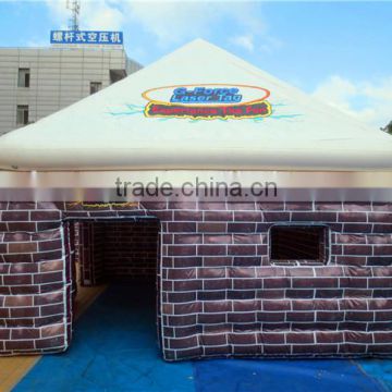 2015 New design highquality inflatable paintful bunker for sport/ inflatable shelter/ inflatable shadow wall