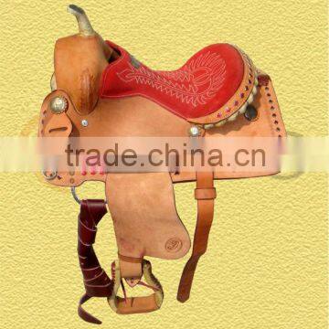 CE-74074 Leather Western Saddle