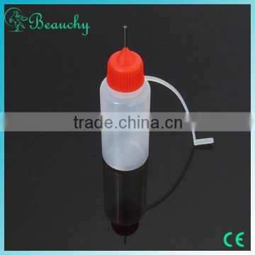 15ml plastic pe material needle tip bottle plastic bottle applicator bottle