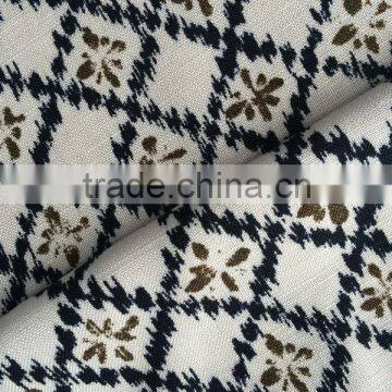 30s/2*14s High Quality Printed Linen Viscose Interwoven Fabric