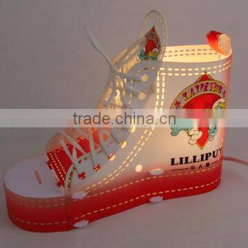 Led Commerical Ele. Wireless Shoes Shape Household Light Led Decorative Indoor Lamp Light