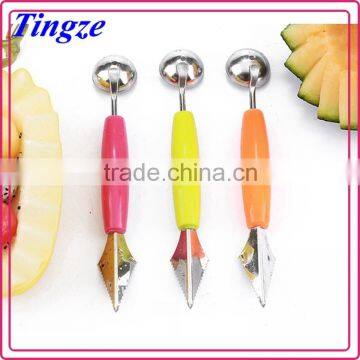 Hot sale 2016 ice cream scooper Fruit Vegetable Carving Tools Melon Baller