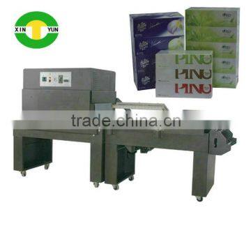 XY-TN-268 Semi Automatic Shrink Wrapping Machine for facial tissue box