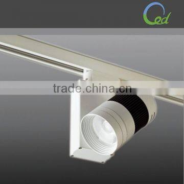 110-240V tiltable 330 degree aluminum case COB led track light