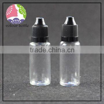 trade assurance 10ml 15ml 20ml 30ml 50ml square PET plastic eliquid dropper bottle with childproof cap