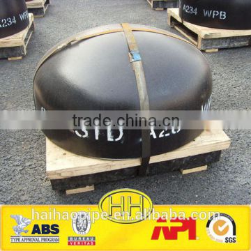 butt welded asme b16.9 steel pipe end cap