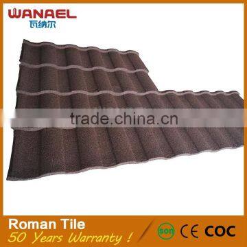 Wanael Building Material Durable Stone Coated Roofing Tile High Quality Roof Tile photo-4