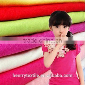 China wholesale 100 cotton jersey knit fabric for children T shirt