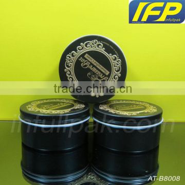 120g/120ml/4oz Decorative Screw Top Aluminum tin boxes