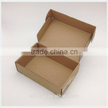 Color Kraft Paper Pizza Box Type Mailer Box Packaging photo-3