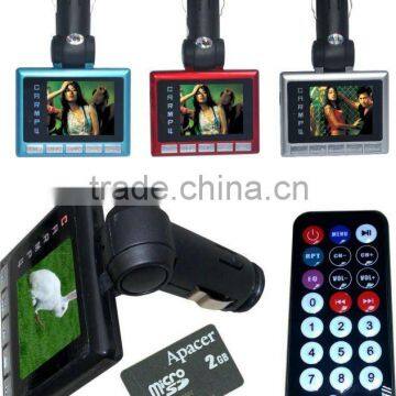 24V New Quality car mp4 player with fm modulator,spport tf card