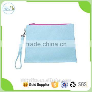 Fashion Design High Quality Women Custom Plain PU Cosmetic Bag