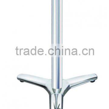 3legs chromed 201# stainless steel table base outdoor furniture for Dining/Bar/Restaurant made in china