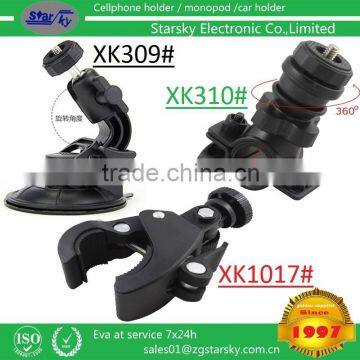 New! Black Motorcycle Bike Handlebar Bracket Mount Holder for DV Camera DR GPS