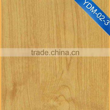 YDM-02-3 Bright Color Laminated Pvc Vinyl Flooring