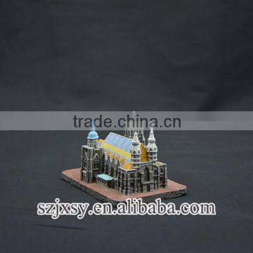 home decoration resin miniature house