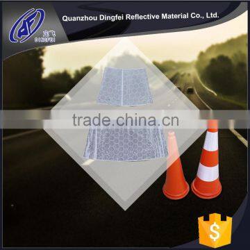 High reflective coefficient printable traffic cone sleevers