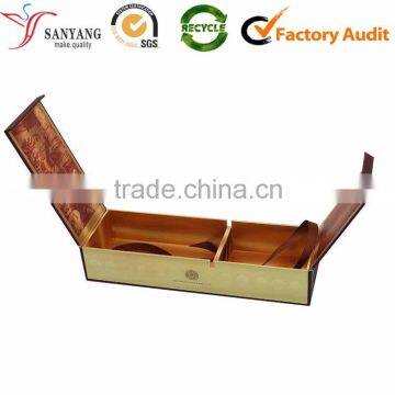 Recyclable Custom Paper Cigarette Box Rectangle Tobacco Box With Double Lids