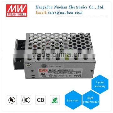 Mean Well 15W 5V Single Output Switching Power Supply 5v 3a power supply 15W power supply 5v