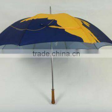 High Quality Golf Umbrella with Wooden handle