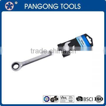 Single Hangtag Combinatiion Ring Ratchet Univeral Wrench Spanner