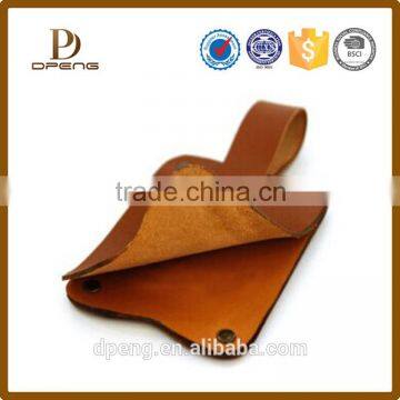 import from China customize leather luggage tag embossed leather luggage tag