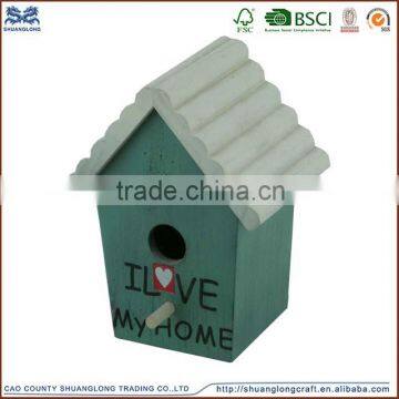 high quality new unfinished wooden bird house wholesale