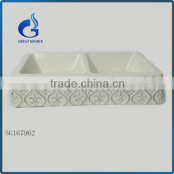 Ceramic Duble Personalized Dog Bowl Pet Water Food Bowl photo-1