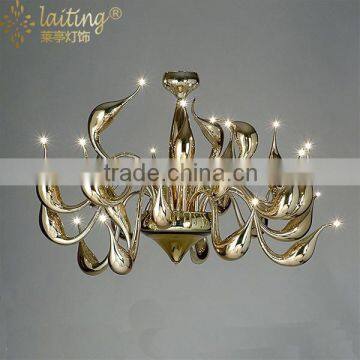 Golden Simple Chandelier