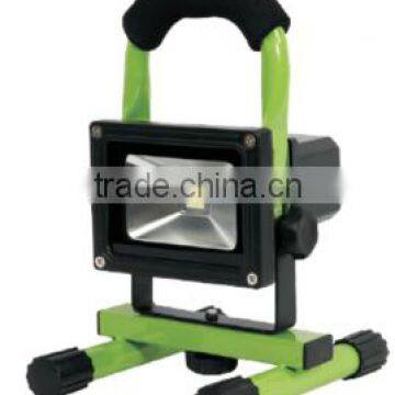 CE ROHS Waterproof IP44 Portable Li-ion Battery 7.4V 4400mAh 10W LED Floodlight