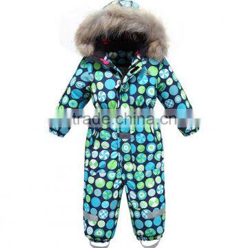 Custom Girls One Piece Waterproof Snow Suit