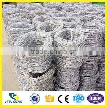 hot-dipped galvanized 2.6mmX2.0mm barbed wire mesh coil