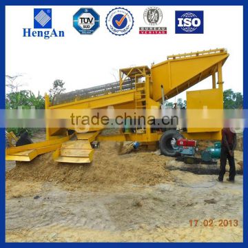 HOT SALE !China Alluvial gold trommel washing plant