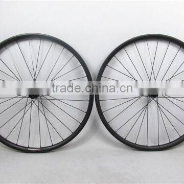 Toray T700 27.5ER carbon MTB bike wheels 650B mountain wheels hookless clincher with 18 months warranty