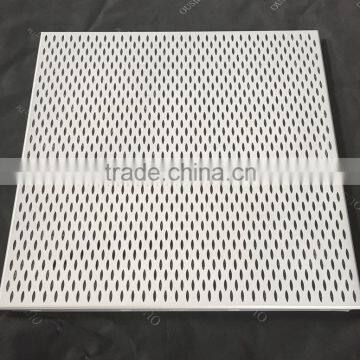 New Designed CNC Perforated Metal/ Aluminum Sheet False Ceiling Panel Clip in Ceiling Tiles