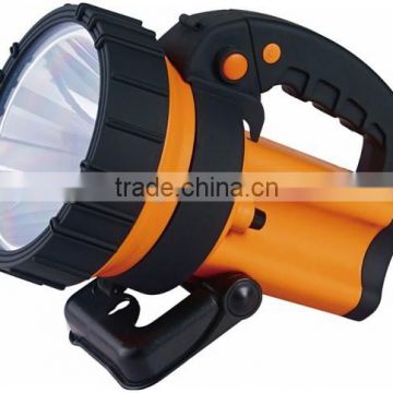 Discharging consistently 2.5h LED rechargeable portable spotlight with ROHS Approval